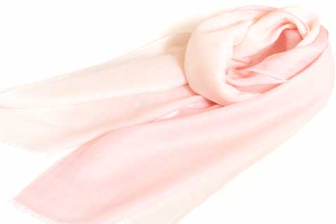 メリノシルクストールグラデーション